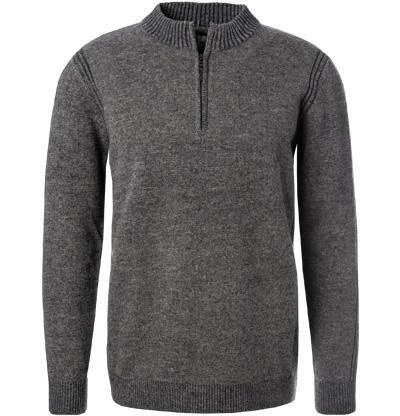 RAGMAN Pullover 886260/084 Troyer, Wolle, Camel-blau meliert, Camel 4 RAGMAN Pullover 886260/084 Troyer, Wolle, Camel-blau meliert, Camel – Bild 2