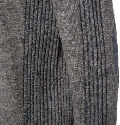 RAGMAN Pullover 886260/084 Troyer, Wolle, Camel-blau meliert, Camel 6 RAGMAN Pullover 886260/084 Troyer, Wolle, Camel-blau meliert, Camel – Bild 4