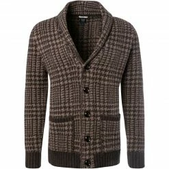 BETTER RICH Cardigan M95374100/912 Baumwolle, Braun gemustert, Anthrazit-braun