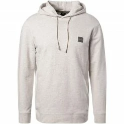 BOSS Hoodie Wetalk 50462776/107 Baumwolle, Hellgrau