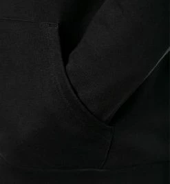 adidas ORIGINALS Trefoil Hoodie black-white H06667 Baumwolle, Schwarz -striangebote 381578 norm3