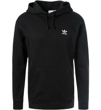adidas ORIGINALS Essential Hoodie black FM9956 Baumwolle, Schwarz 4 adidas ORIGINALS Essential Hoodie black FM9956 Baumwolle, Schwarz – Bild 2