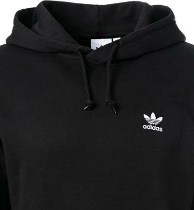 adidas ORIGINALS Essential Hoodie black FM9956 Baumwolle, Schwarz 5 adidas ORIGINALS Essential Hoodie black FM9956 Baumwolle, Schwarz – Bild 3