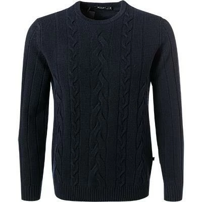 Maerz Pullover 446400/399 Merinowolle extrafein, Navy 4 Maerz Pullover 446400/399 Merinowolle extrafein, Navy – Bild 2