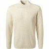 Maerz Pullover 446900/502 Schurwolle, Wollweiß, Weiß