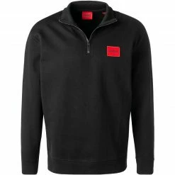 HUGO Troyer 50470121/001 Baumwolle, Schwarz