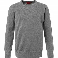 HUGO Pullover Slurex 50461109/047 Silber glänzend, Silber