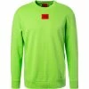 HUGO Sweatshirt Diragol 50447964/325 Baumwolle, Neongrün