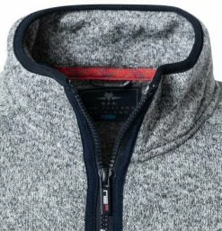 N.Z.A. Cardigan 21KN372/1870 Mikrofaser, Grau meliert, Grau -striangebote 381668 norm2