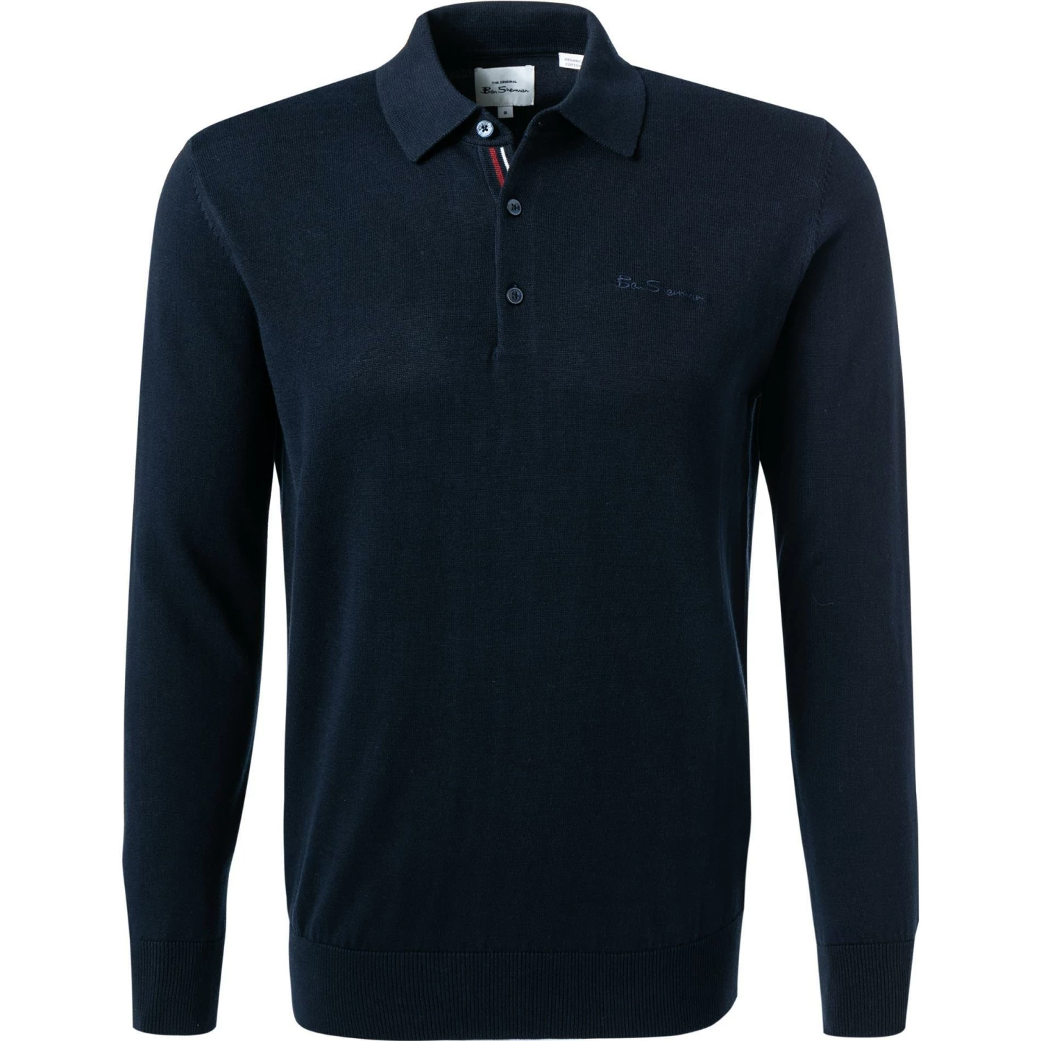 Ben Sherman Pullover 0063353/025 Regular Fit, Bio Baumwolle, Navy 3 Ben Sherman Pullover 0063353/025 Regular Fit, Bio Baumwolle, Navy