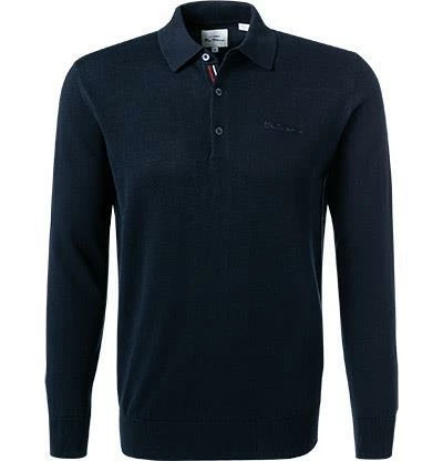 Ben Sherman Pullover 0063353/025 Regular Fit, Bio Baumwolle, Navy 4 Ben Sherman Pullover 0063353/025 Regular Fit, Bio Baumwolle, Navy – Bild 2
