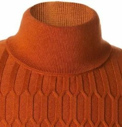 HUGO Pullover Smaximon 50456014/229 Rollkragenpullover, Schurwolle, Rost -striangebote 381763 norm2