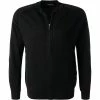 Maerz Strickjacke 582100/595 Merinowolle, Schwarz -striangebote 381777 master