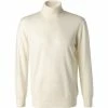 BOGGI MILANO Pullover BO20A0056/06 Rollkragenpullover, Merinowolle, Creme -striangebote 381934 master