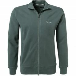 Marc O'Polo Sweatjacke 220 4061 57090/451 Bio Baumwolle, Moosgrün