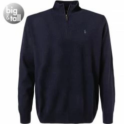 Polo Ralph Lauren Pullover 711723053/004 Troyer, Big&Tall, Wolle, Navy
