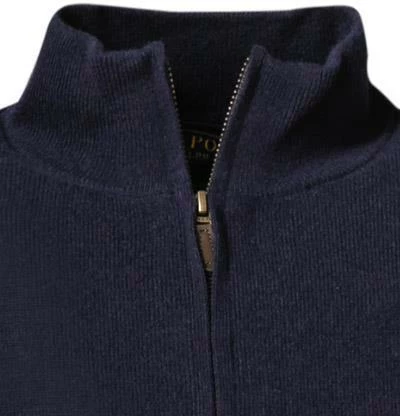Polo Ralph Lauren Pullover 711723053/004 Troyer, Big&Tall, Wolle, Navy 5 Polo Ralph Lauren Pullover 711723053/004 Troyer, Big&Tall, Wolle, Navy – Bild 3