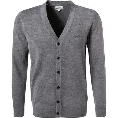 Ben Sherman Cardigan 0066550/017 Regular Fit, Wolle, Grau 4 Ben Sherman Cardigan 0066550/017 Regular Fit, Wolle, Grau – Bild 2