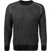 BOSS Pullover Katchy 50461378/001 Baumwolle, Schwarz meliert, Schwarz -striangebote 382007 master