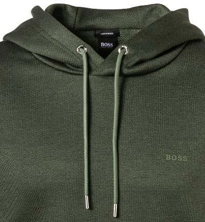 BOSS Hoodie Seeger 50462619/360 Baumwolle, Dunkelolive 5 BOSS Hoodie Seeger 50462619/360 Baumwolle, Dunkelolive – Bild 3