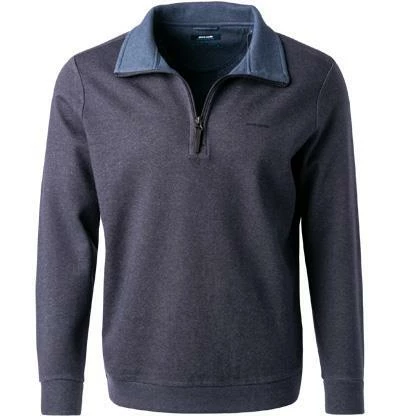 Pierre Cardin Troyer 54702/000/12425/3000 Baumwolle, Marineblau meliert, Marine 4 Pierre Cardin Troyer 54702/000/12425/3000 Baumwolle, Marineblau meliert, Marine – Bild 2