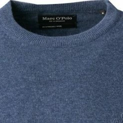 Marc O'Polo Pullover 131 5161 60504/852 Schurwolle-Baumwolle, Blau -striangebote 382319 norm2