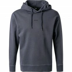 BOSS Hoodie Wefadehoody 50470893/404 Baumwolle, Dunkelblau