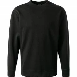 BOSS Pullover Wefade 50470894/001 Sweatshirt, Baumwolle, Schwarz