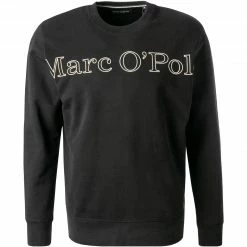 Marc O'Polo Sweatshirt 220 4061 54040/990 Bio Baumwolle, Schwarz