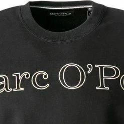 Marc O'Polo Sweatshirt 220 4061 54040/990 Bio Baumwolle, Schwarz -striangebote 382488 norm2