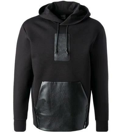 BOSS Hoodie Sly 50456406/001 Baumwolle, Schwarz 4 BOSS Hoodie Sly 50456406/001 Baumwolle, Schwarz – Bild 2