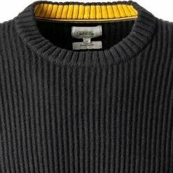 camel active Pullover 409545/6K15/88 Baumwolle-Wolle, Schwarz -striangebote 382526 norm2