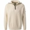 camel active Pullover 409586/6K16/01 Troyer, Baumwolle-Wolle, Wollweiß, Weiß