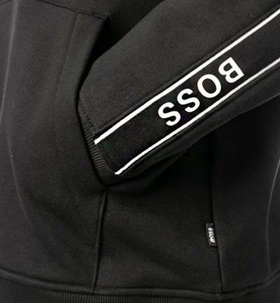 BOSS Hoodie Seeger 50472009/001 Baumwolle, Schwarz 6 BOSS Hoodie Seeger 50472009/001 Baumwolle, Schwarz – Bild 4