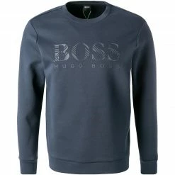 BOSS Sweatshirt Salbo Iconic 50463755/410 Baumwolle, Navy