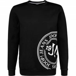 JOOP! Sweatshirt JJ221J002 30029988/001 Mikrofaser, Schwarz