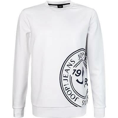 JOOP! Sweatshirt JJ221J002 30029988/100 Mikrofaser, Weiß 4 JOOP! Sweatshirt JJ221J002 30029988/100 Mikrofaser, Weiß – Bild 2