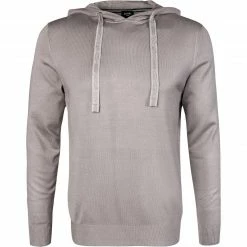 JOOP! Hoodie JJ221K005 30029827/044 Kapuzenpullover, Mikrofaser, Grau