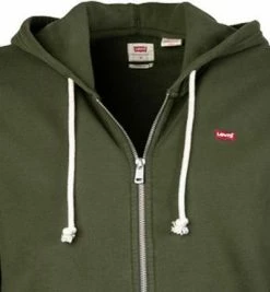 Levi's® Sweatjacke 34584/0009 Baumwolle, Moosgrün -striangebote 382662 norm2