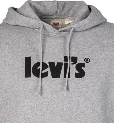 Levi's® Hoodie 38479/0080 Hoodie. Baumwolle, Grau 5 Levi's® Hoodie 38479/0080 Hoodie. Baumwolle, Grau – Bild 3