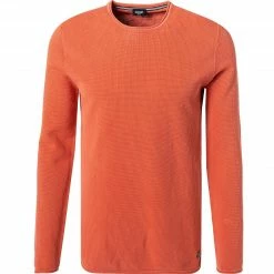 JOOP! Pullover JJ221K001 30029823/844 Modern Fit, Baumwolle, Orange
