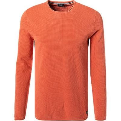 JOOP! Pullover JJ221K001 30029823/844 Modern Fit, Baumwolle, Orange 4 JOOP! Pullover JJ221K001 30029823/844 Modern Fit, Baumwolle, Orange – Bild 2