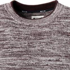 MUSTANG Pullover 1012378/7192 Baumwolle, Bordeaux meliert -striangebote 382690 norm2