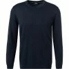 JOOP! Pullover J221K001 30029816/405 Baumwolle-Seide, Dunkelblau