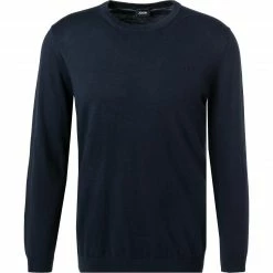 JOOP! Pullover J221K001 30029816/405 Baumwolle-Seide, Dunkelblau