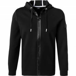 JOOP! Sweatjacke J221J004 30029983/001 Mikrofaser, Schwarz