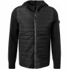 JOOP! Strickjacke J221K020 30029965/001 Modern Fit, Baumwolle wattiert, Schwarz -striangebote 382700 master