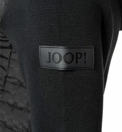 JOOP! Strickjacke J221K020 30029965/001 Modern Fit, Baumwolle wattiert, Schwarz -striangebote 382700 norm4