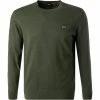 BOSS Pullover Kanovant 50459185/360 Baumwolle-Kaschmir, Jägergrün -striangebote 382731 master