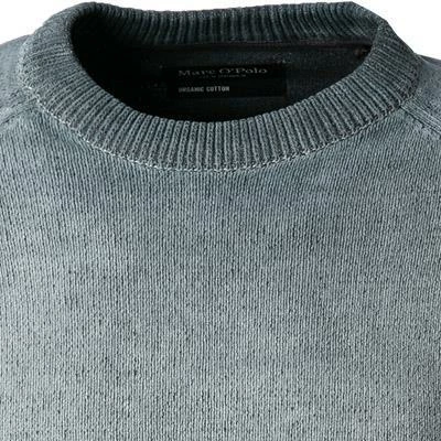 Marc O'Polo Pullover M20 5005 60264/866 Bio Baumwolle, Blau, Graublau 5 Marc O'Polo Pullover M20 5005 60264/866 Bio Baumwolle, Blau, Graublau – Bild 3